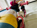 鳳凰（Phoenix）兒童平衡車(chē)兒童平衡車(chē)1-3歲鳳凰平衡車(chē)4-6歲寶寶平衡車(chē)兒童滑步車(chē) 12寸公主粉丨一體輪+閃光燈+禮包 曬單實(shí)拍圖