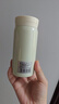 希樂(lè )（cille）保溫杯女高顏值小巧便攜316不銹鋼兒童直飲水杯學(xué)生口袋隨行杯子亮白【316內膽/小狗貼】 200ml 曬單實(shí)拍圖