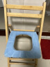 欧凡洛坐便椅香柏木折叠坐便凳孕妇老人坐便器厕所病人大便座椅便携家用 香柏木折叠款+厚座垫+防滑垫 晒单实拍图