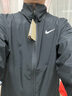 耐克（NIKE）男士春秋運動(dòng)套裝 跑步訓練時(shí)尚防風(fēng)衣夾克外套寬松耐磨休閑長(cháng)褲 Dri-Fit款 薄立領(lǐng)外套+直筒褲 L/175 曬單實(shí)拍圖