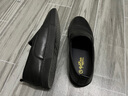 金利來(lái)（Goldlion）男鞋休閑皮鞋男士頭層牛皮套腳一腳蹬懶人平底板鞋軟皮透氣百搭 黑底566 39 曬單實(shí)拍圖