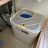 SmartCat 超大號頂入式貓廁所全封閉貓砂盆防帶出布偶緬因TOP BOX貓砂盆 白色（現貨） 曬單實(shí)拍圖