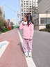 真維斯女童毛衣秋冬季2024新款小女孩時(shí)尚加絨針織衫兒童打底衫冬裝上衣【常規款】粉/喵咪跳160 cm 曬單實(shí)拍圖