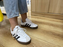 adidas「T頭鞋」VL COURT 3.0板鞋小白鞋德訓(xùn)鞋女阿迪達(dá)斯輕運(yùn)動(dòng)   白色/黑色/灰色   36.5 曬單實(shí)拍圖