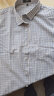 杉杉純棉襯衫男短袖休閑格子夏季薄款中年爸爸裝全棉半袖襯衣 FQC232S20500短袖 44 曬單實(shí)拍圖