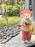 幼歌（YOUGE）嬰幼兒2024年新款柔軟親膚透氣t恤卡通百搭防蚊束腳褲 米白上衣（66-90肩開扣） 80 cm上衣建議拍大一碼 曬單實拍圖