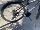 鳳凰（Phoenix） 山地自行車(chē)成年人男士女士學(xué)生變速減震油剎線(xiàn)剎山地車(chē)自行車(chē) 黑白色輻條輪高碳鋼車(chē)架 27.5寸（身高170-190左右） 27速數字指撥/默認線(xiàn)碟可改油碟 曬單實(shí)拍圖