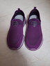 P.J.P年溫爾縵老人鞋女鞋中老年媽媽鞋輕便健步鞋休閑運動(dòng)跑步鞋男女鞋 紫色-女款 38 曬單實(shí)拍圖