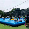 奴風(fēng)充氣水池兒童成人游泳池大型戶外水上樂園廣場擺攤釣魚戲水池加厚 加厚充氣水池10*8*0.6米 曬單實拍圖