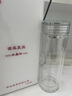 諾亞雙層玻璃杯茶杯男女士泡茶水杯抗菌濾網(wǎng)高檔水晶杯子辦公送禮商務(wù) 【70-1】抗菌茶隔380ml 曬單實(shí)拍圖