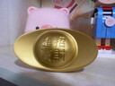 實(shí)心沙金元寶擺件招財客廳家居創(chuàng  )意裝飾開(kāi)業(yè)道具財神金元寶擺件 小元寶（1個(gè)裝）不劃算 曬單實(shí)拍圖