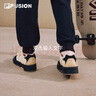 斐樂(lè )（FILA）FUSION情侶板鞋BANK DX男女鞋場(chǎng)下滑板鞋時(shí)尚休閑板鞋斐樂(lè )鞋 古白色/黑-AB【女款】 38.5 曬單實(shí)拍圖