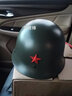 戰(zhàn)術(shù)兵 80鋼盔軍迷保安訓(xùn)練頭盔 防砸防暴頭盔 經(jīng)典收藏影視道具1.2kg 鋼盔+紅星 曬單實(shí)拍圖