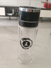 全鋼玻璃保溫杯茶水分離便攜水杯速開直筒杯奢華款 定制姓：【陳】 鋼色蓋速開319ML千層杯 曬單實拍圖