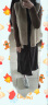 无印良品（MUJI）女式 灯芯绒 A字裙 长半身裙女秋冬款裙子 BE09CC3A 深棕色 XL(165/74A) 实拍图