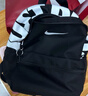 耐克NIKE大童雙肩包書(shū)包BRASILIA JDI休閑包DR6091-010黑色小碼 曬單實(shí)拍圖