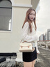 CinvaiKrose包包女包2025年新款斜挎包單肩小手提包生日七夕情人節禮物送女友 米色【送女友老婆女生禮物走心】 曬單實(shí)拍圖