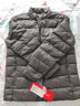 駱駝（CAMEL）輕薄羽絨服男防潑水90%絨子立領(lǐng)外套 J1W2PLN140B 幻影黑 XXXL 曬單實(shí)拍圖