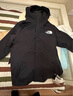 THE NORTH FACE 北面童裝兩面穿羽絨服女童保暖鵝絨|84N6 JK3/黑色 150cm L（150/72）充絨量約121g 曬單實(shí)拍圖