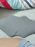 羅曼島乳膠腰枕床上靠背墊孕婦睡眠腰椎墊人體工學(xué)護腰間盤(pán)腰墊睡覺(jué)靠枕 【新款超薄蝶墊】配淺灰色外套 61*28*3.5cm 曬單實(shí)拍圖