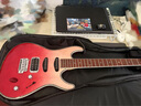 依班娜（IBANEZ）煎餃樂(lè )器依班娜 單搖入門(mén)初學(xué)者電吉他 SA260 SA360 SA460 SA360 限定胭脂 曬單實(shí)拍圖
