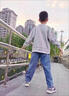 艾諾輪兒童牛仔褲男長(zhǎng)褲6一15歲中大童中小學(xué)生小男孩男童秋季天裝款休閑童裝褲子薄款休閑寬松帥氣褲子潮 字母A--春秋款 150 曬單實(shí)拍圖