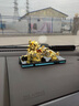 齊選貔貅汽車(chē)擺件男士車(chē)內飾品中控臺車(chē)載香水擺件高檔一路平安裝飾品 土豪金貔貅【贈香水防滑墊】 曬單實(shí)拍圖