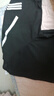 佐菲利休閑運(yùn)動(dòng)套裝男款夏季新款青少年寬松冰絲條紋短袖t恤短褲一整套 曬單實(shí)拍圖