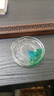 容山堂國(guó)潮玻璃杯墊耐熱透明茶杯托圓形隔熱墊蓋碗底座茶道零配 曬單實(shí)拍圖