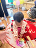 G.DUCKKIDS小黃鴨童裝女童連衣裙春秋款洋氣兒童公主裙秋季新款女寶寶裙子 紅色 80 (建議寶寶8-10公斤 12-24個 曬單實拍圖