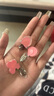 伊莉洛兒童耳夾無需耳洞可愛卡通吊墜不傷耳假耳環(huán)小女孩耳釘配飾耳飾品 兒童耳夾-櫻桃10件套 曬單實(shí)拍圖
