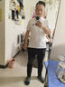 海衫印 高端定制工作服t恤企業(yè)工服文化衫定做工衣刺繡印logo 白色 XL 曬單實拍圖