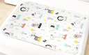 北極絨嬰兒隔尿墊可洗防水透氣寶寶新生用品超大號姨媽墊防漏四季通用 動(dòng)物款中號【50*70cm】 曬單實(shí)拍圖