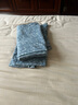 北極絨純棉中老年圓領(lǐng)開衫短袖七分褲套裝家居服中褲全棉夏薄睡衣女薄款 梅蘭花（短袖開衫+七分褲） 3XL （建議140-160斤） 曬單實(shí)拍圖