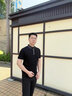 菲勒梵希輕奢polo衫男士短袖夏季修身高端商務休閑高爾夫球服翻領(lǐng)保羅衫男 黑色 XL 曬單實拍圖