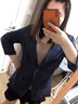 勤記亞麻小西裝女外套薄款春秋棉麻西服上班穿的通勤便裝2023新款 灰藍 XL_[120-135斤] 曬單實拍圖