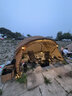 三峰出三峰出甲蟲13 2.0隧道帳篷戶外露營野營全套裝備大空間球帳庇護(hù)所 甲蟲13 2.0 卡其色外帳 曬單實拍圖
