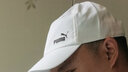 彪馬（PUMA）男帽女帽子 新款情侶休閑旅游戶外棒球帽運動帽百搭遮陽帽鴨舌帽 【主推款】052919-10/刺繡logo白色 均碼 曬單實拍圖