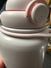 膳魔師（THERMOS）噸噸桶泡泡大肚杯316L不銹鋼便攜大容量保溫杯生日禮物TEMA 草莓泡泡配杯帶+吸管 950ml 曬單實(shí)拍圖