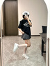 Semir厚底小白鞋春季爆款增高休閑麥昆鞋女SFYM251037 白色 38 曬單實拍圖