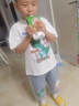 G.DUCKKIDS小黃鴨聯(lián)名兒童奧特曼衣服套裝男童夏裝寶寶短袖t恤牛仔褲兩件套 藍色套裝 100 尺碼2~3歲【 90-100cm】 曬單實拍圖