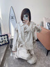 野獸派家居梧桐樹(shù)下加厚全棉法蘭絨家居服套裝可外穿情侶睡衣 全棉法蘭絨家居服 梧桐葉 M 曬單實(shí)拍圖