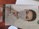 CM朝美【25只】6002A-4型灰色頭戴式含活性炭帶呼吸閥防霧霾PM2.5防粉塵無(wú)紡布男女KN95防護(hù)口罩 曬單實(shí)拍圖