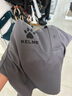 KELME/卡爾美籃球裁判服polo衫男新款短袖上衣翻領(lǐng)夏季印制T恤 8152LB1007 淺灰 XL-180 曬單實拍圖