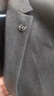 羅蒙【抗皺】西服套裝男士秋冬季商務(wù)休閑職業(yè)西裝新郎服結(jié)婚禮服男裝 曬單實(shí)拍圖