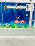 漾夢(mèng)江魚(yú)缸背景貼紙高清圖3D立體背景畫(huà)水族箱壁紙海底世界造景自粘畫(huà) 海洋小魚(yú)-1 40x0x30cm 曬單實(shí)拍圖