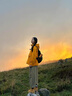 NB官方黃亦玫瑰同款戶外登山褲女秋季防雨水工裝沖鋒燈籠褲 橄欖綠色 (常規(guī)款) M 曬單實拍圖