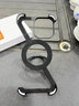 派凡【異形骨架殼】適用蘋果iphone13promax金屬手機(jī)殼無邊框鏤空帶旋轉(zhuǎn)磁吸支架plus超薄散熱防摔保護(hù) 黑色【裸感散熱/氣囊防摔/磁吸充電/一鍵拆裝】 iPhone 13 Pro 曬單實(shí)拍圖
