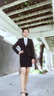 晨芙職業(yè)裝小西裝外套女春商務(wù)經(jīng)理正裝小個(gè)子西服套裝酒店上班工作服 黑色單件西裝 XL 建議110-120斤 曬單實(shí)拍圖