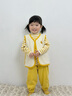 幼歌（YOUGE）嬰幼兒秋季新款雙面奧利絨柔軟背心卡通動(dòng)物保暖馬甲潮 黃色小鴨 90 cm 曬單實(shí)拍圖